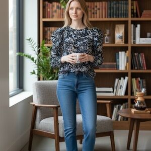 Parker Blue Skinny Women's Jeans